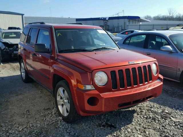 1J8FT28WX8D669881 - 2008 JEEP PATRIOT SP ORANGE photo 1