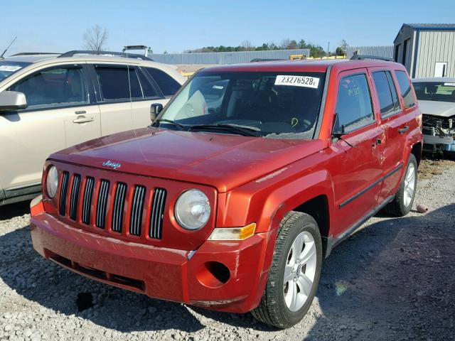 1J8FT28WX8D669881 - 2008 JEEP PATRIOT SP ORANGE photo 2