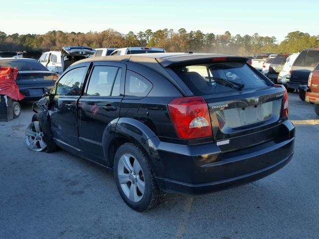 1B3CB4HA6AD661443 - 2010 DODGE CALIBER SX BLACK photo 3