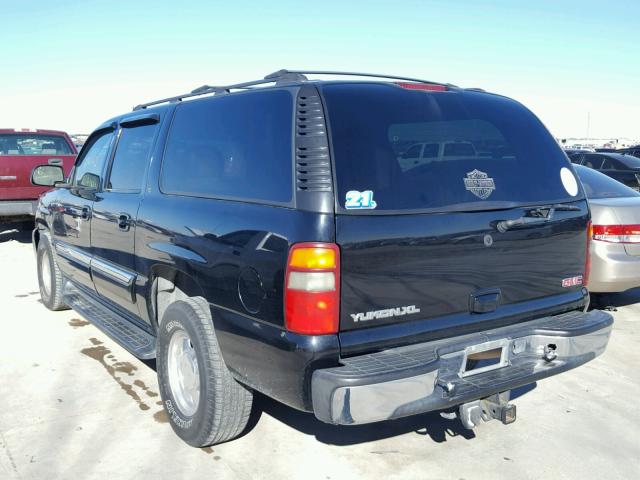 1GKEC16Z33J263644 - 2003 GMC YUKON XL C BLACK photo 3