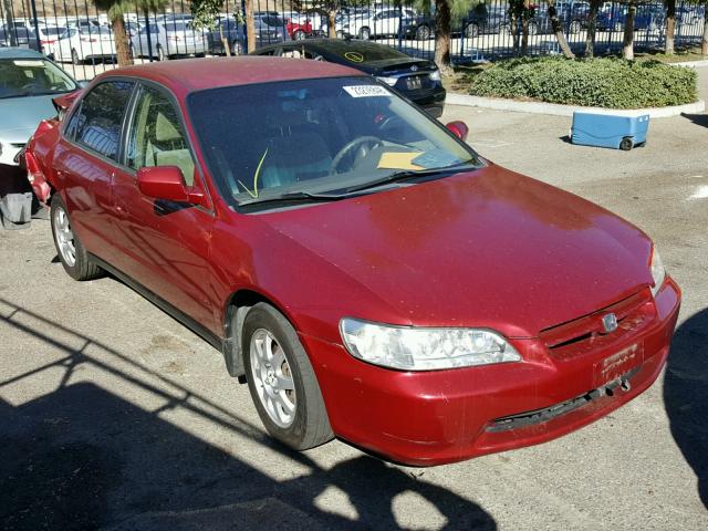 JHMCG5671YC014766 - 2000 HONDA ACCORD SE RED photo 1