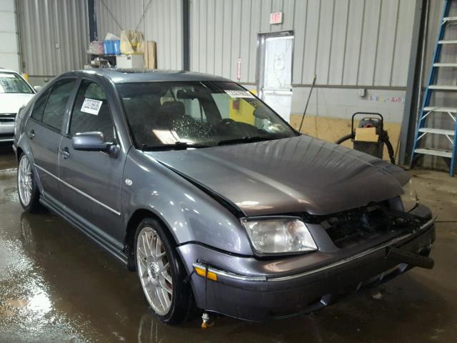 3VWSE69M14M140299 - 2004 VOLKSWAGEN JETTA GLS GRAY photo 1