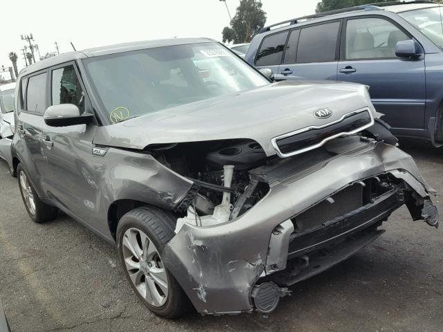 KNDJP3A53E7077634 - 2014 KIA SOUL + GRAY photo 1