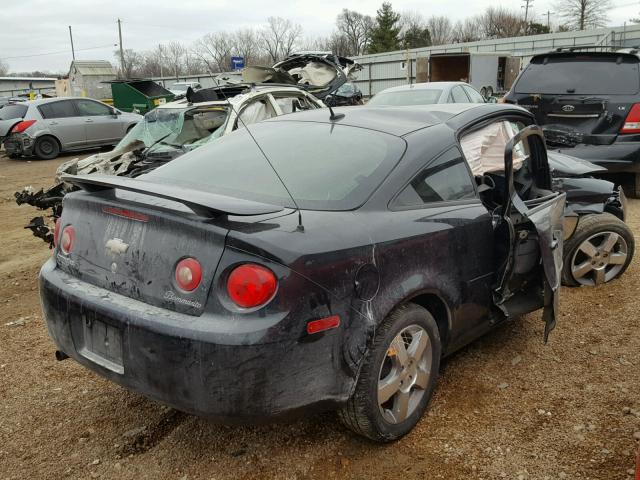 1G1AD1F57A7174148 - 2010 CHEVROLET COBALT 1LT BLACK photo 4