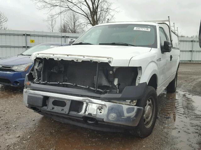 1FTMF1EM8CKE40090 - 2012 FORD F150 WHITE photo 2