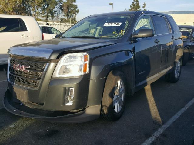 2GKALMEK2D6395779 - 2013 GMC TERRAIN SL CHARCOAL photo 2