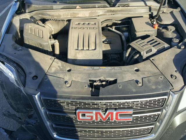 2GKALMEK2D6395779 - 2013 GMC TERRAIN SL CHARCOAL photo 7