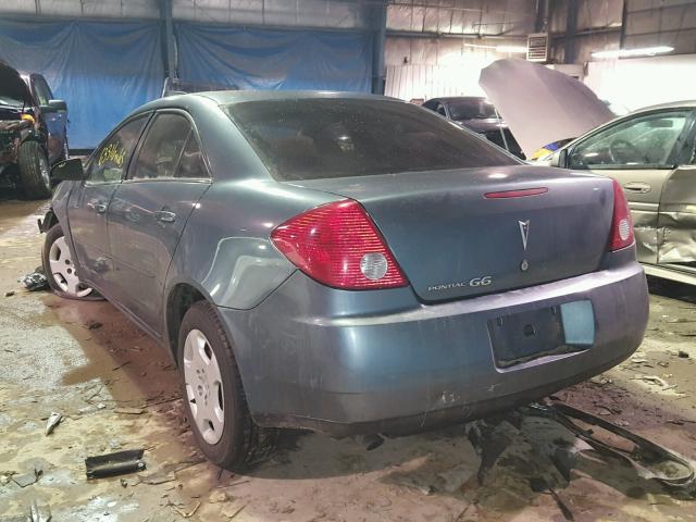 1G2ZF55B064278657 - 2006 PONTIAC G6 SE BLUE photo 3