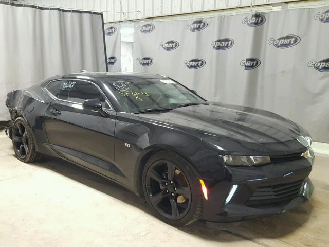 1G1FD1RS3G0135775 - 2016 CHEVROLET CAMARO LT BLACK photo 1