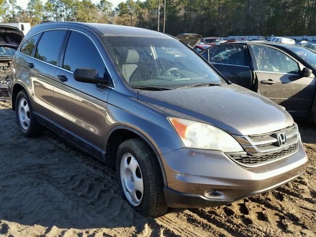 5J6RE3H31BL046263 - 2011 HONDA CR-V LX GRAY photo 1