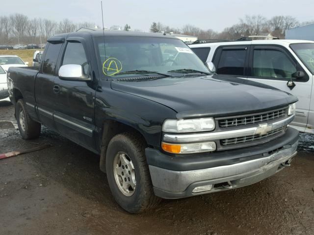 1GCEK19T91E223662 - 2001 CHEVROLET SILVERADO BLACK photo 1