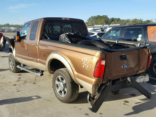 1FT7X2B6XCEC08966 - 2012 FORD F250 SUPER BROWN photo 3