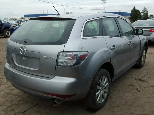 JM3ER2W58A0323604 - 2010 MAZDA CX-7 GRAY photo 4