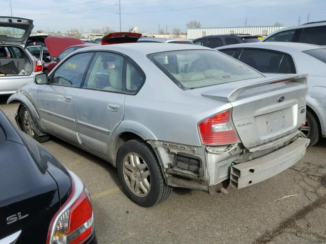 4S4BL86C564201597 - 2006 SUBARU LEGACY OUT SILVER photo 3