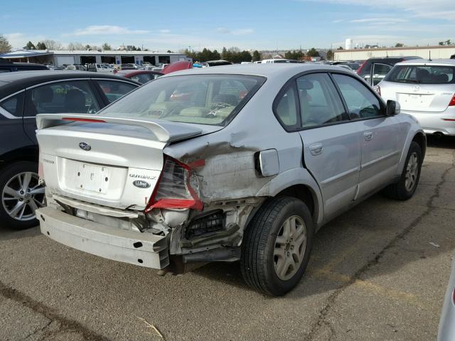 4S4BL86C564201597 - 2006 SUBARU LEGACY OUT SILVER photo 4