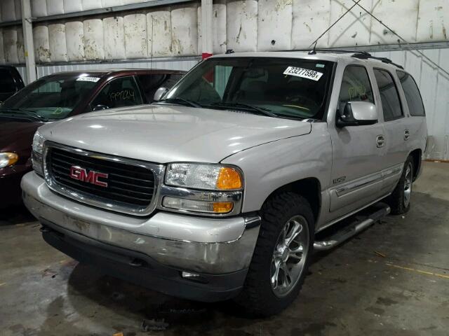 1GKEK13T65R117097 - 2005 GMC YUKON BEIGE photo 2