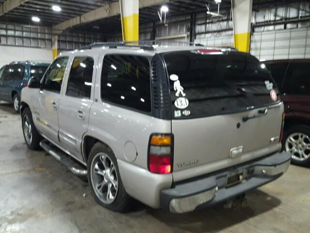 1GKEK13T65R117097 - 2005 GMC YUKON Бежевый фото 3