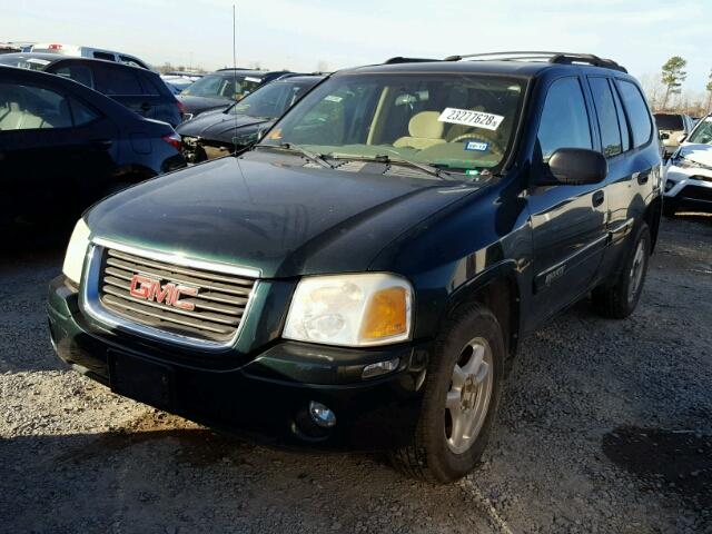 1GKDS13S942423589 - 2004 GMC ENVOY GREEN photo 2