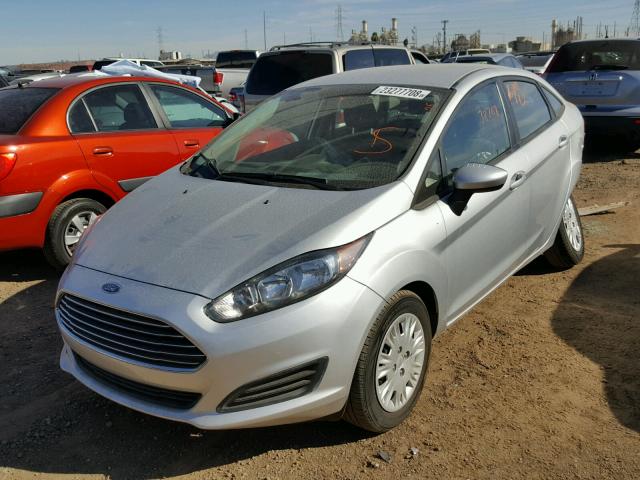 3FADP4AJ6FM101244 - 2015 FORD FIESTA S SILVER photo 2