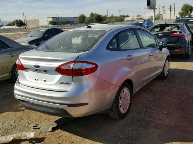 3FADP4AJ6FM101244 - 2015 FORD FIESTA S SILVER photo 4