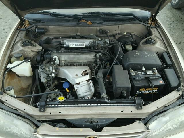 JT2SK12E0S0325955 - 1995 TOYOTA CAMRY LE GOLD photo 7