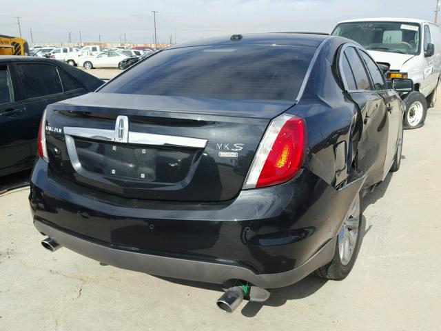 1LNHM94R49G612500 - 2009 LINCOLN MKS BLACK photo 4