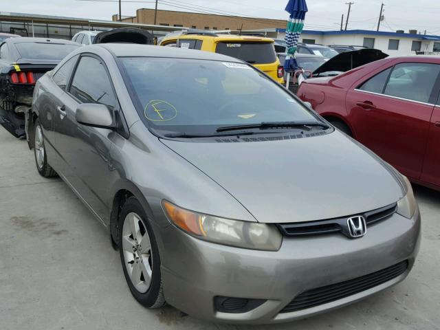 2HGFG12606H571250 - 2006 HONDA CIVIC LX CHARCOAL photo 1