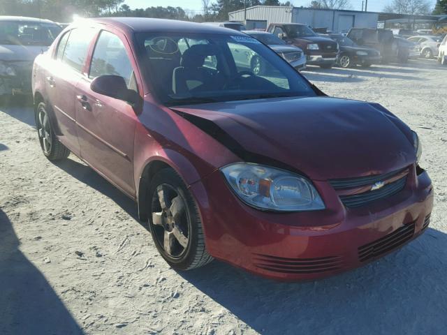 1G1AD5F56A7169501 - 2010 CHEVROLET COBALT 1LT RED photo 1