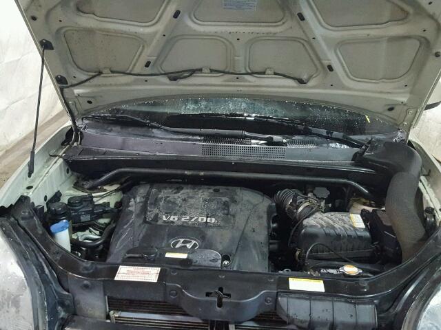 KM8JN72D67U581436 - 2007 HYUNDAI TUCSON SE GOLD photo 7