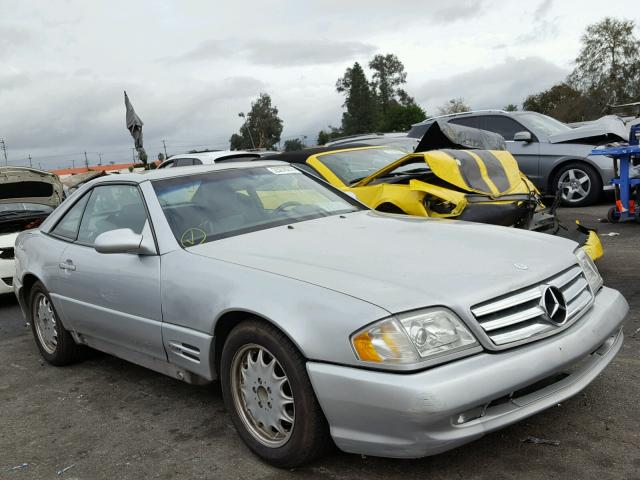 WDBFA68F2XF175147 - 1999 MERCEDES-BENZ SL 500 SILVER photo 1