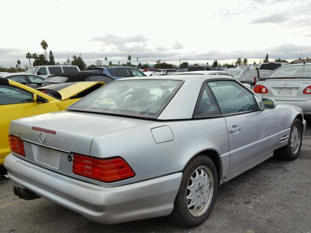 WDBFA68F2XF175147 - 1999 MERCEDES-BENZ SL 500 SILVER photo 4