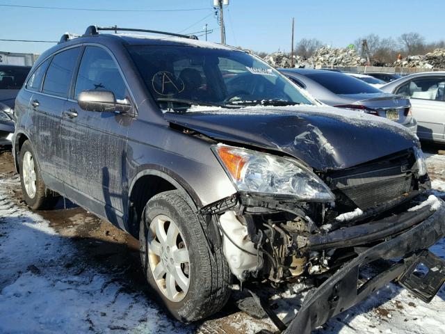 5J6RE487X9L045518 - 2009 HONDA CR-V EXL BROWN photo 1