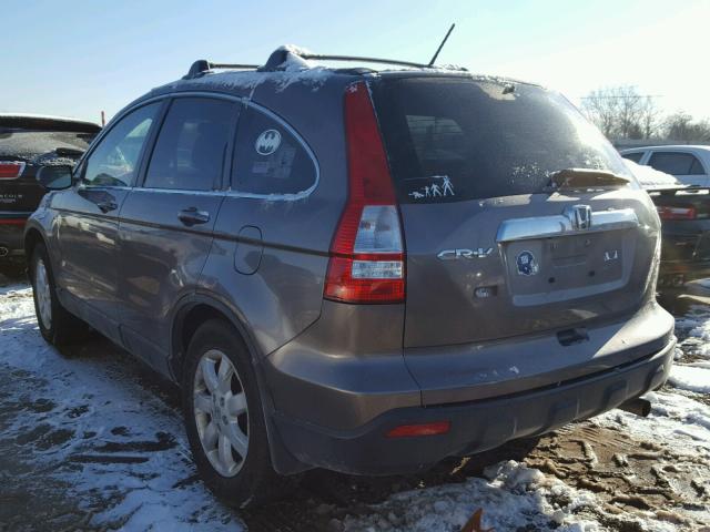 5J6RE487X9L045518 - 2009 HONDA CR-V EXL BROWN photo 3