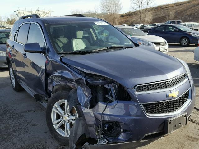 2GNFLNE37D6273068 - 2013 CHEVROLET EQUINOX LT BLUE photo 1