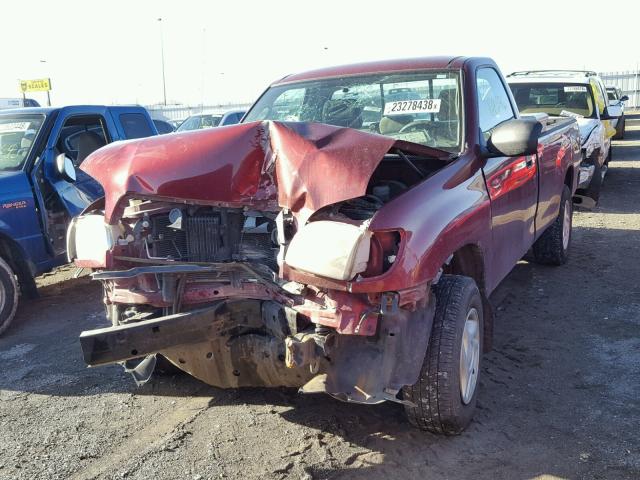 5TBJU32166S458141 - 2006 TOYOTA TUNDRA MAROON photo 2