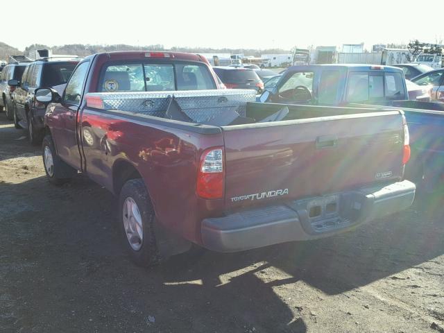 5TBJU32166S458141 - 2006 TOYOTA TUNDRA MAROON photo 3