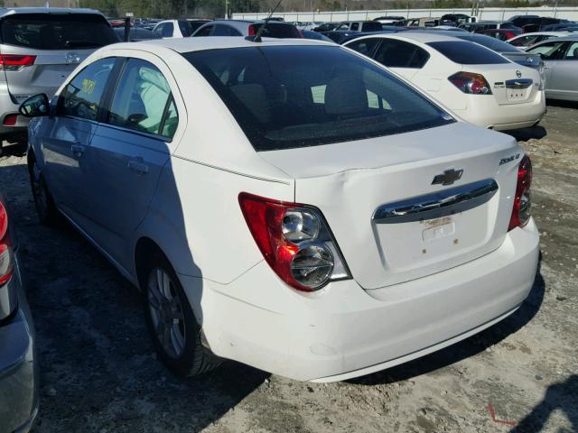 1G1JC5SH8C4161519 - 2012 CHEVROLET SONIC LT WHITE photo 3