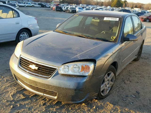 1G1ZT51836F234258 - 2006 CHEVROLET MALIBU LT GRAY photo 2