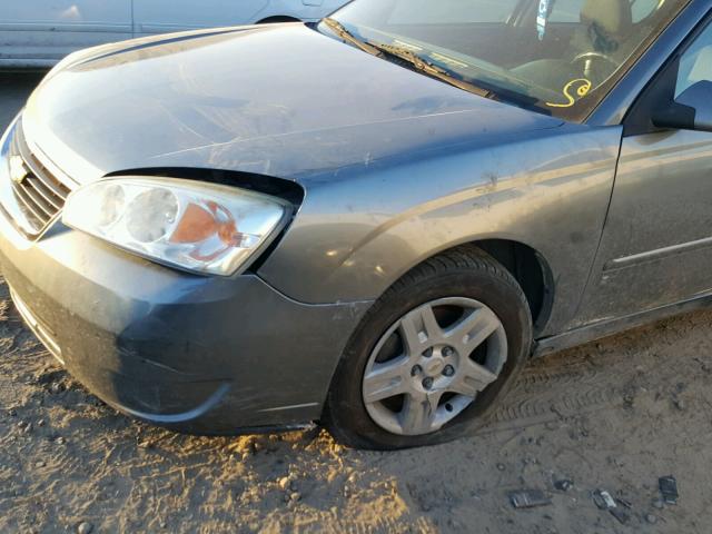 1G1ZT51836F234258 - 2006 CHEVROLET MALIBU LT GRAY photo 9