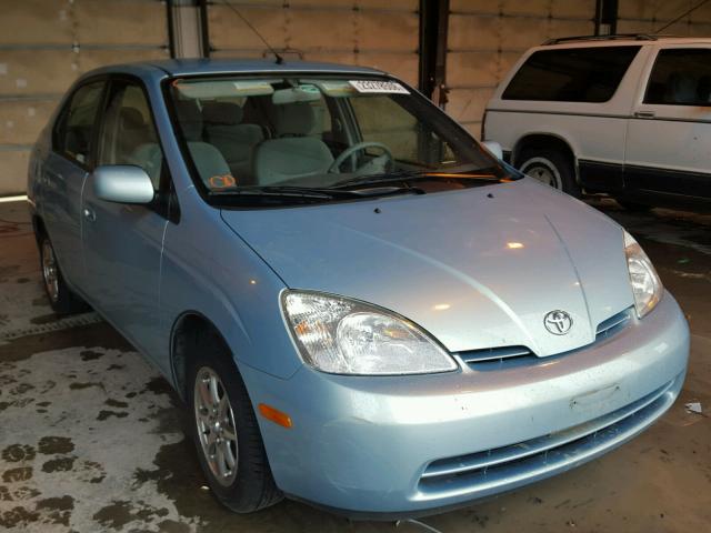 JT2BK12U520048209 - 2002 TOYOTA PRIUS BLUE photo 1