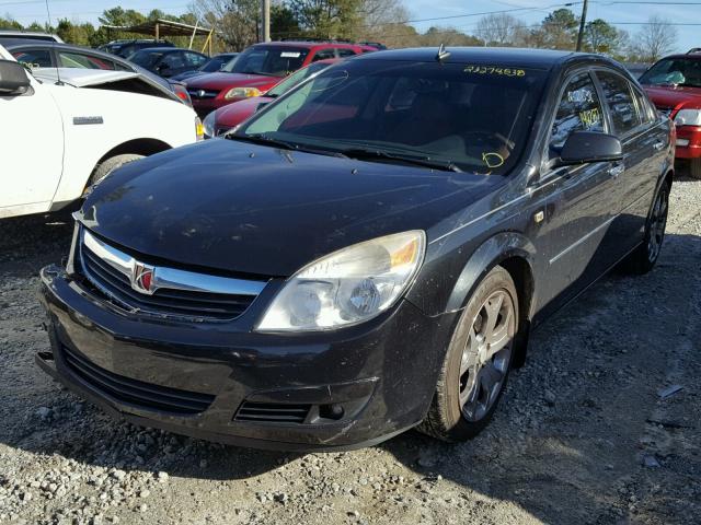 1G8ZV57758F211058 - 2008 SATURN AURA XR BLACK photo 2