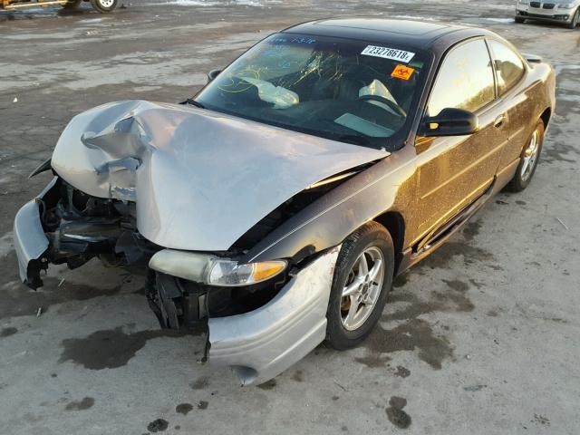 1G2WP12K02F117804 - 2002 PONTIAC GRAND PRIX TWO TONE photo 2