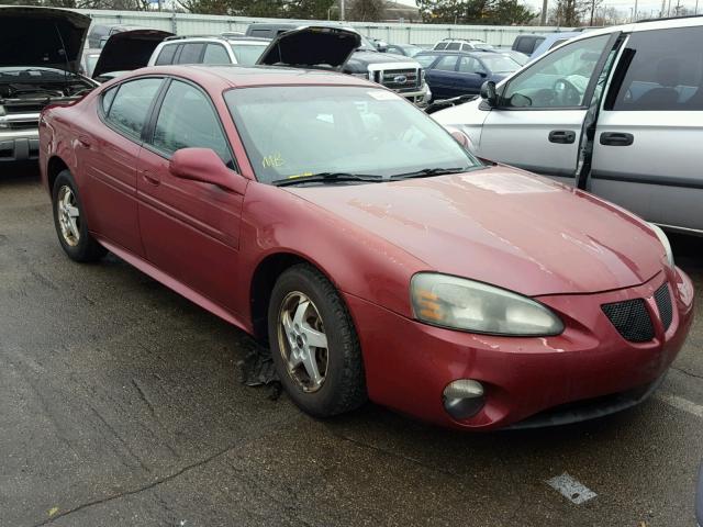 2G2WS522141153338 - 2004 PONTIAC GRAND PRIX RED photo 1