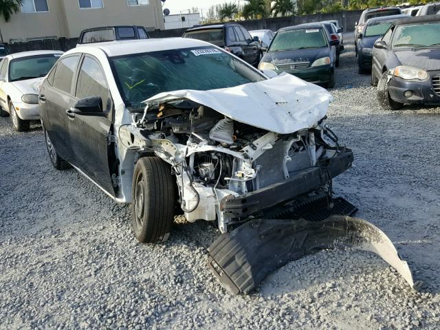 2T1BURHE7HC812446 - 2017 TOYOTA COROLLA L WHITE photo 1