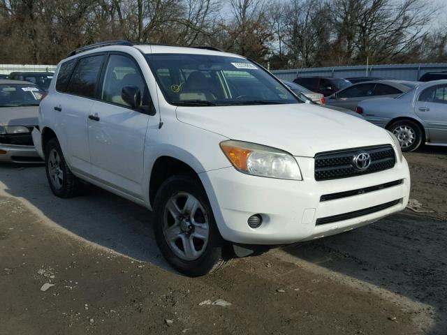 JTMZD33V075065142 - 2007 TOYOTA RAV4 WHITE photo 1