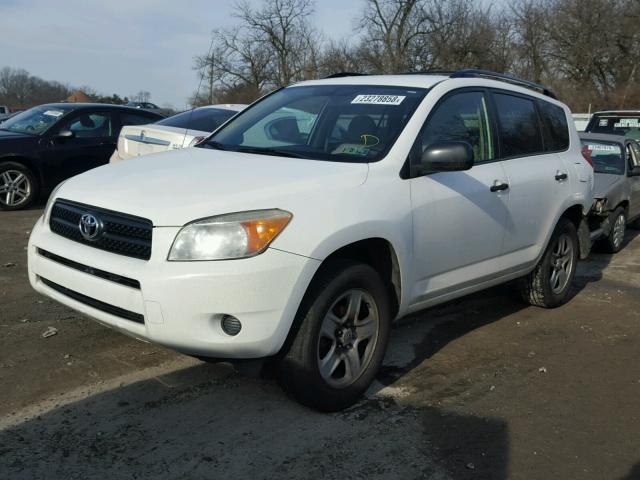 JTMZD33V075065142 - 2007 TOYOTA RAV4 WHITE photo 2