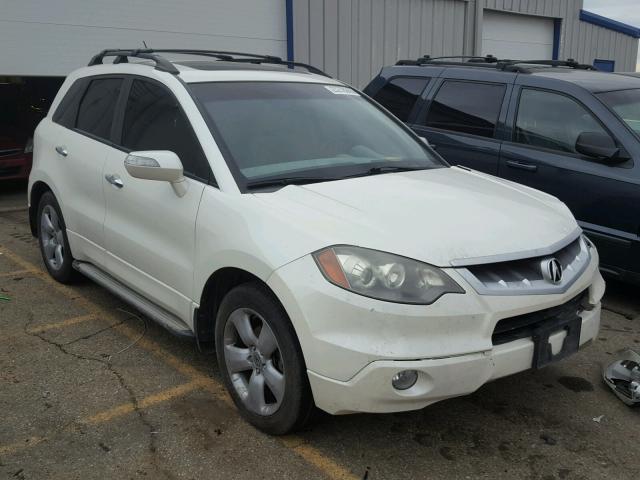 5J8TB18228A012810 - 2008 ACURA RDX WHITE photo 1