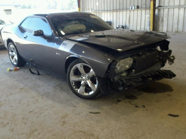 2C3CDYBT3EH293858 - 2014 DODGE CHALLENGER GRAY photo 1