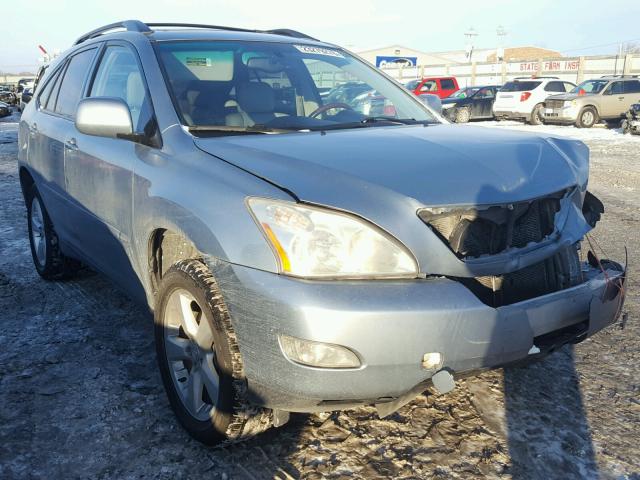 JTJGA31U140022395 - 2004 LEXUS RX 330 BLUE photo 1