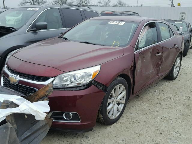 1G11F5SL2FF175324 - 2015 CHEVROLET MALIBU LTZ მუქწითელი ფოტო 9